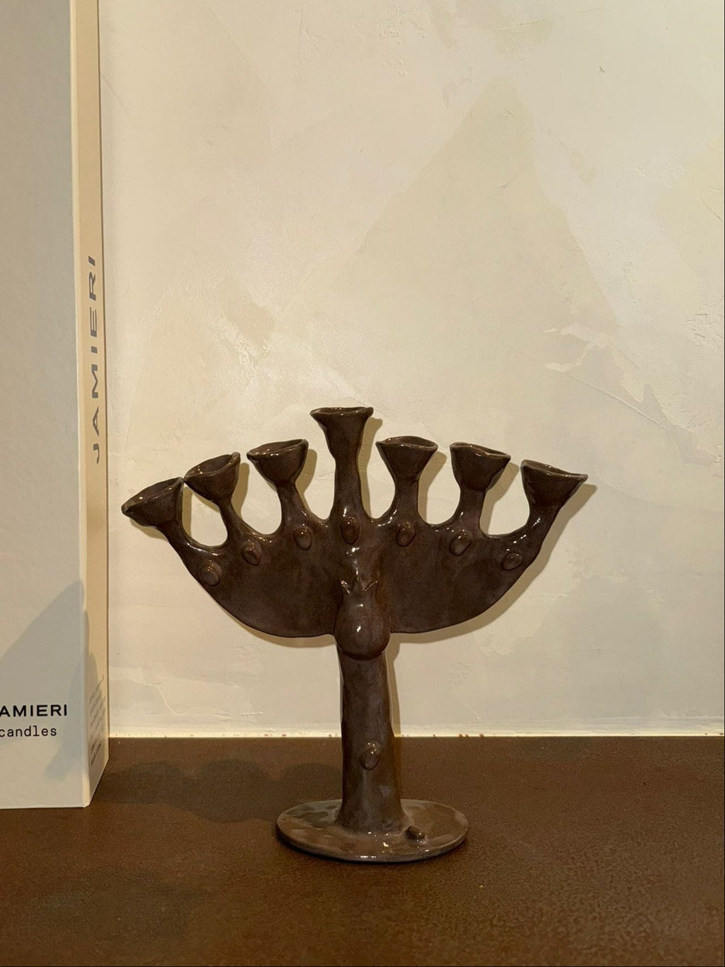 Menorah [Black Chamotte]