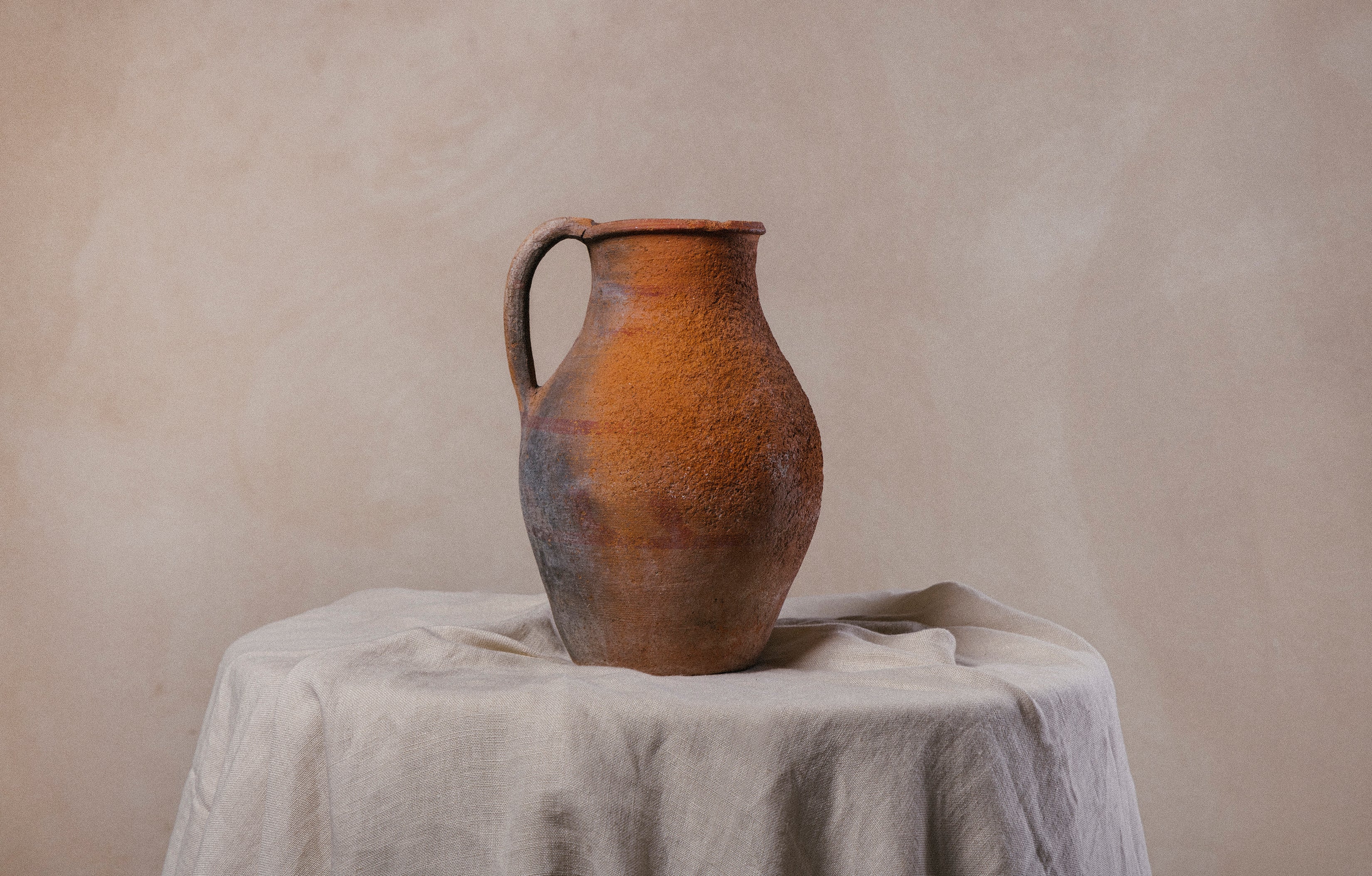 Antique Red Clay Jug