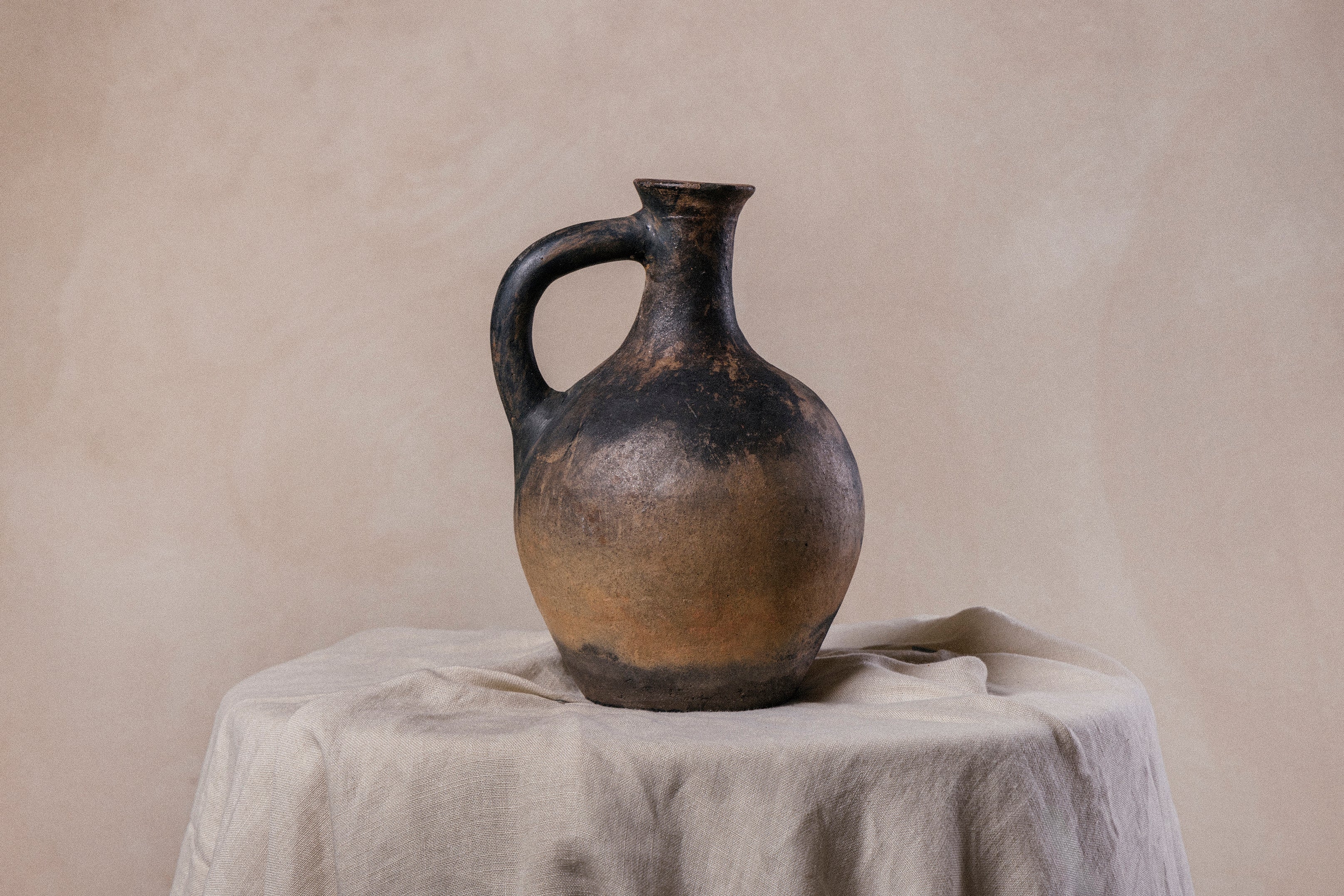 Antique Burnt Jug