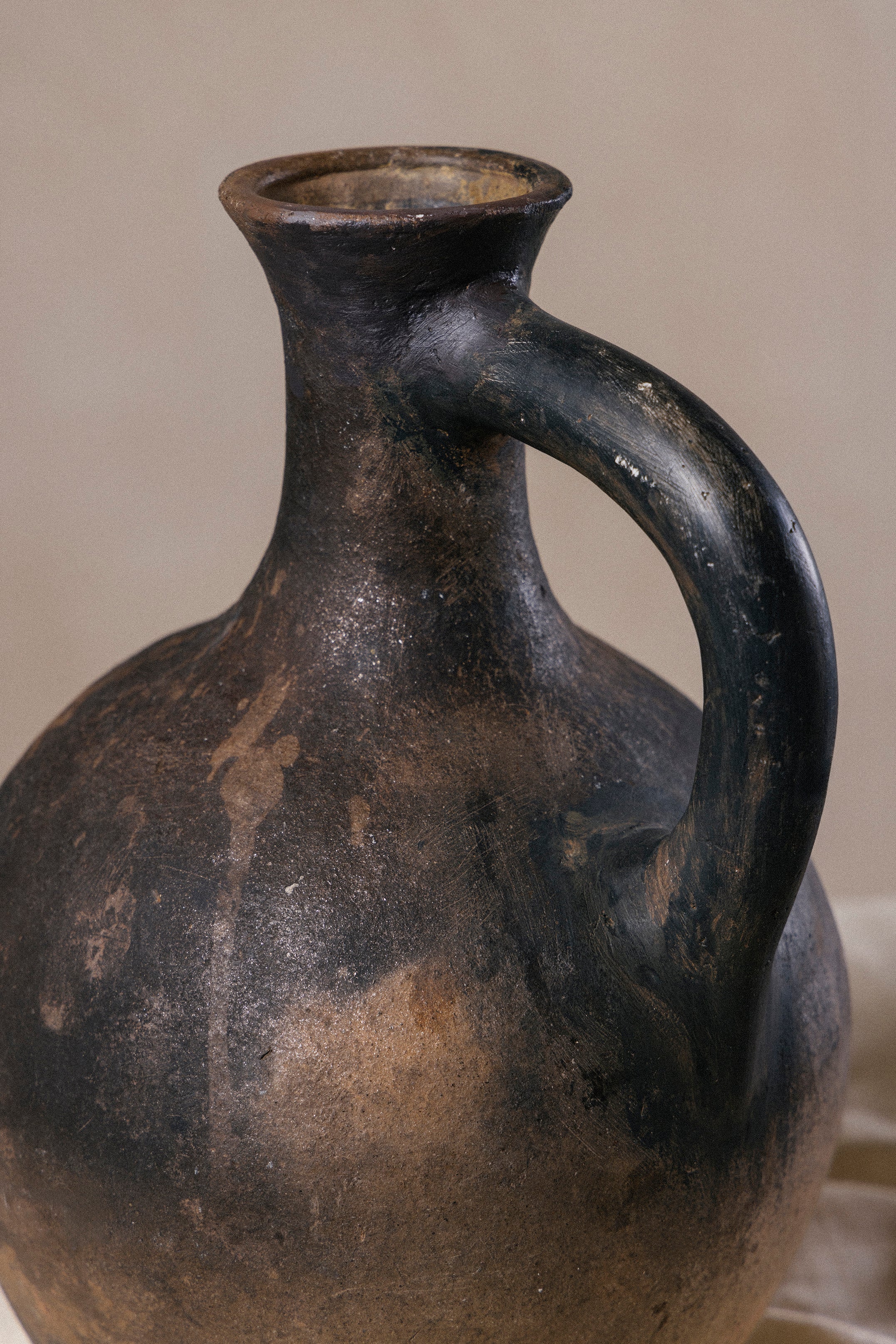 Antique Burnt Jug