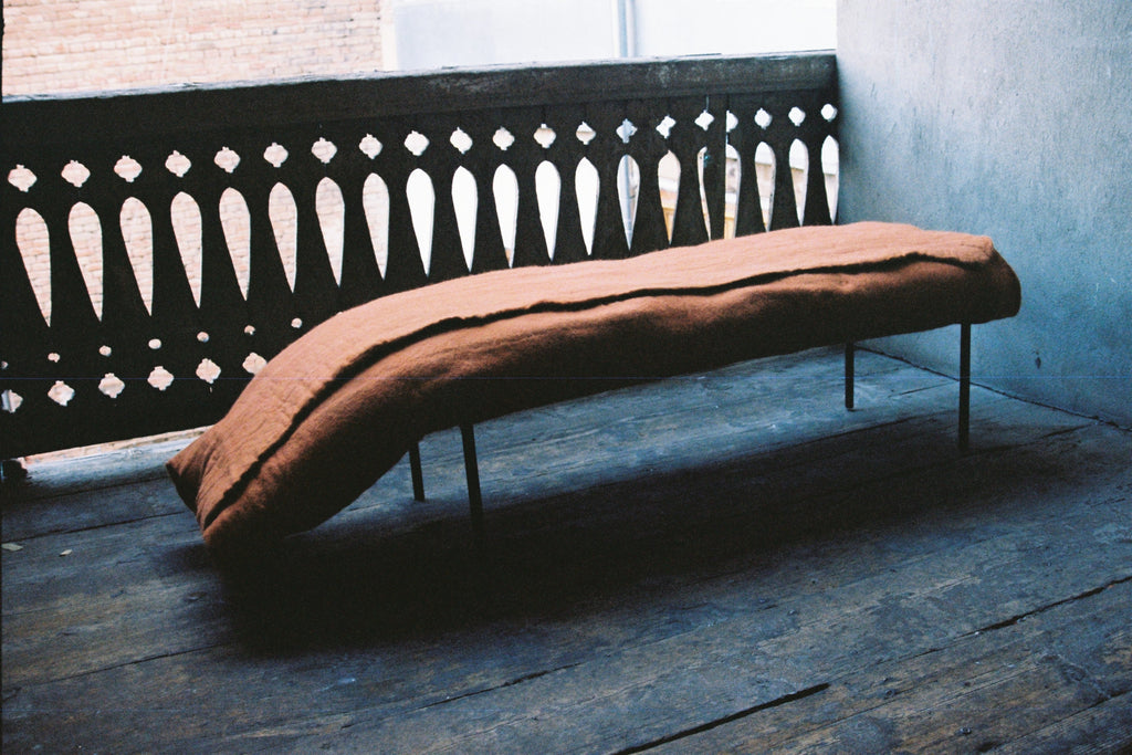 Carpet Bench [Orange]