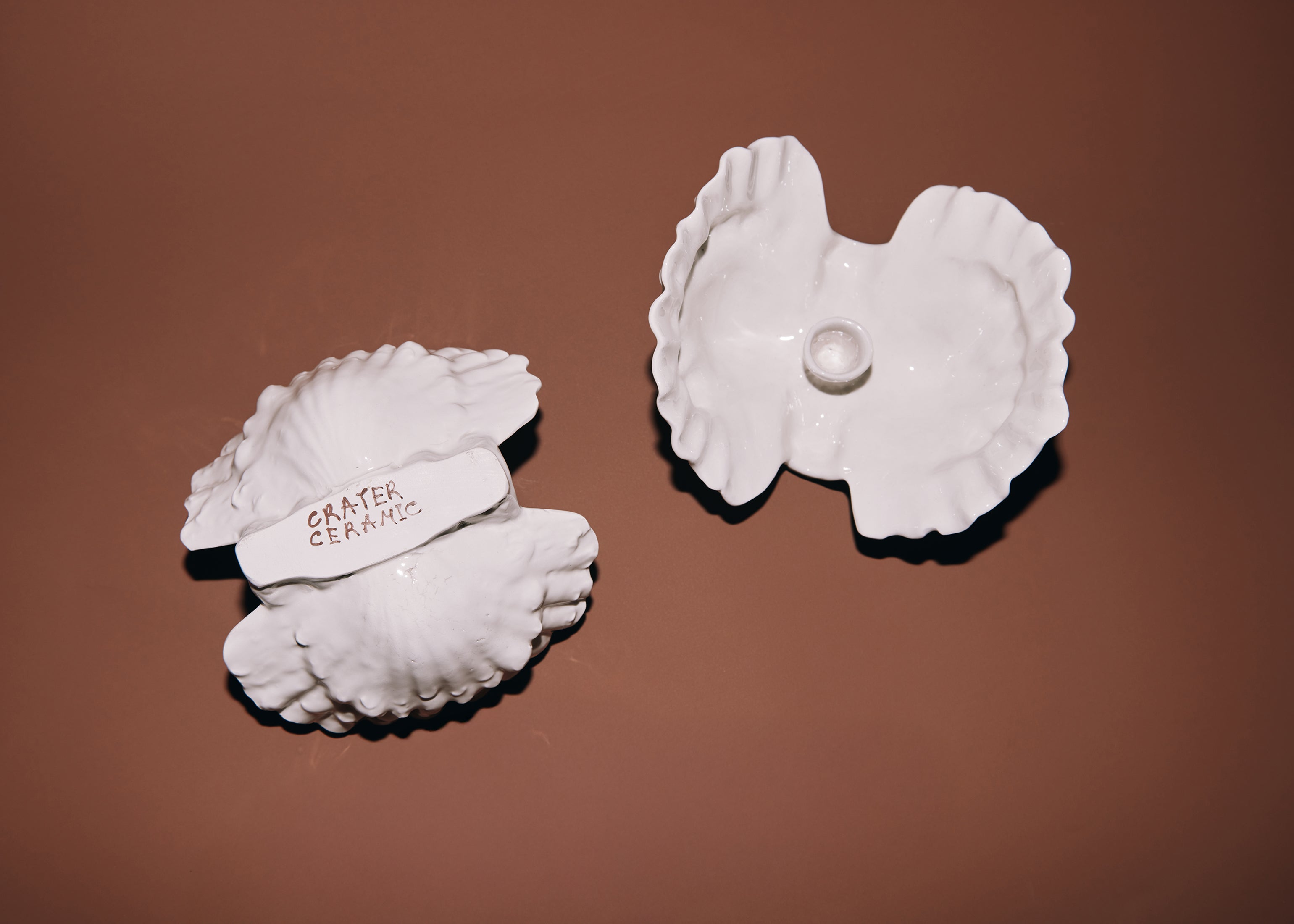 Pearl Shell Candle Holder