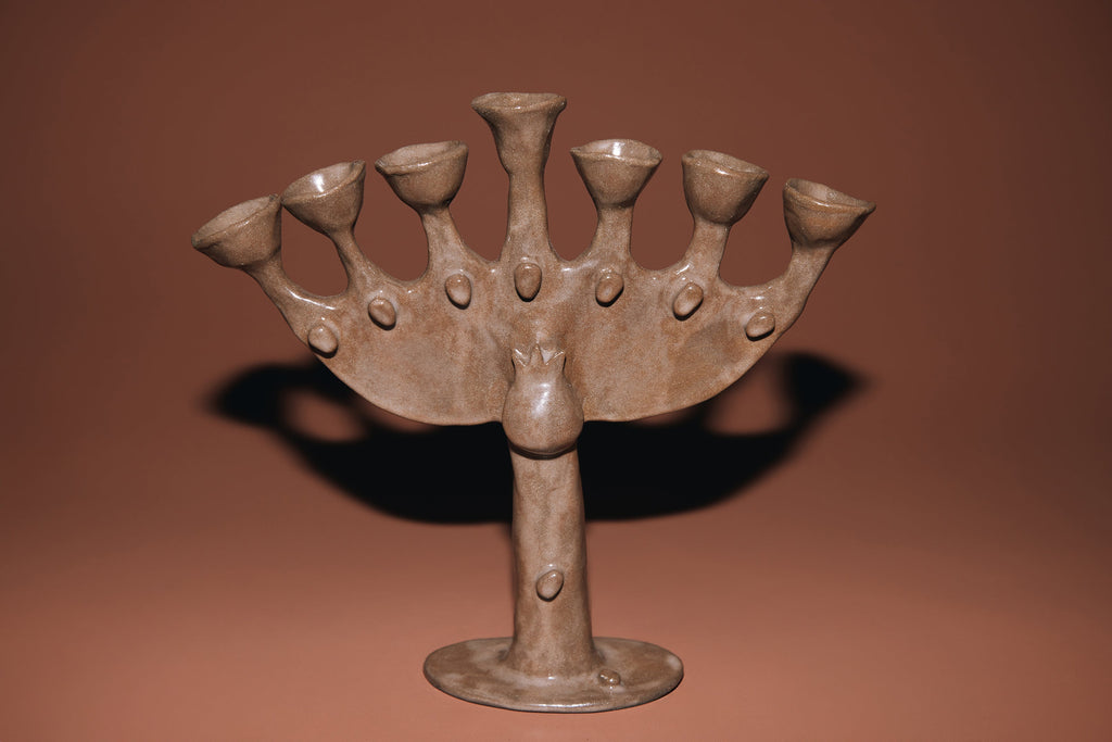 Menorah [Black Chamotte]