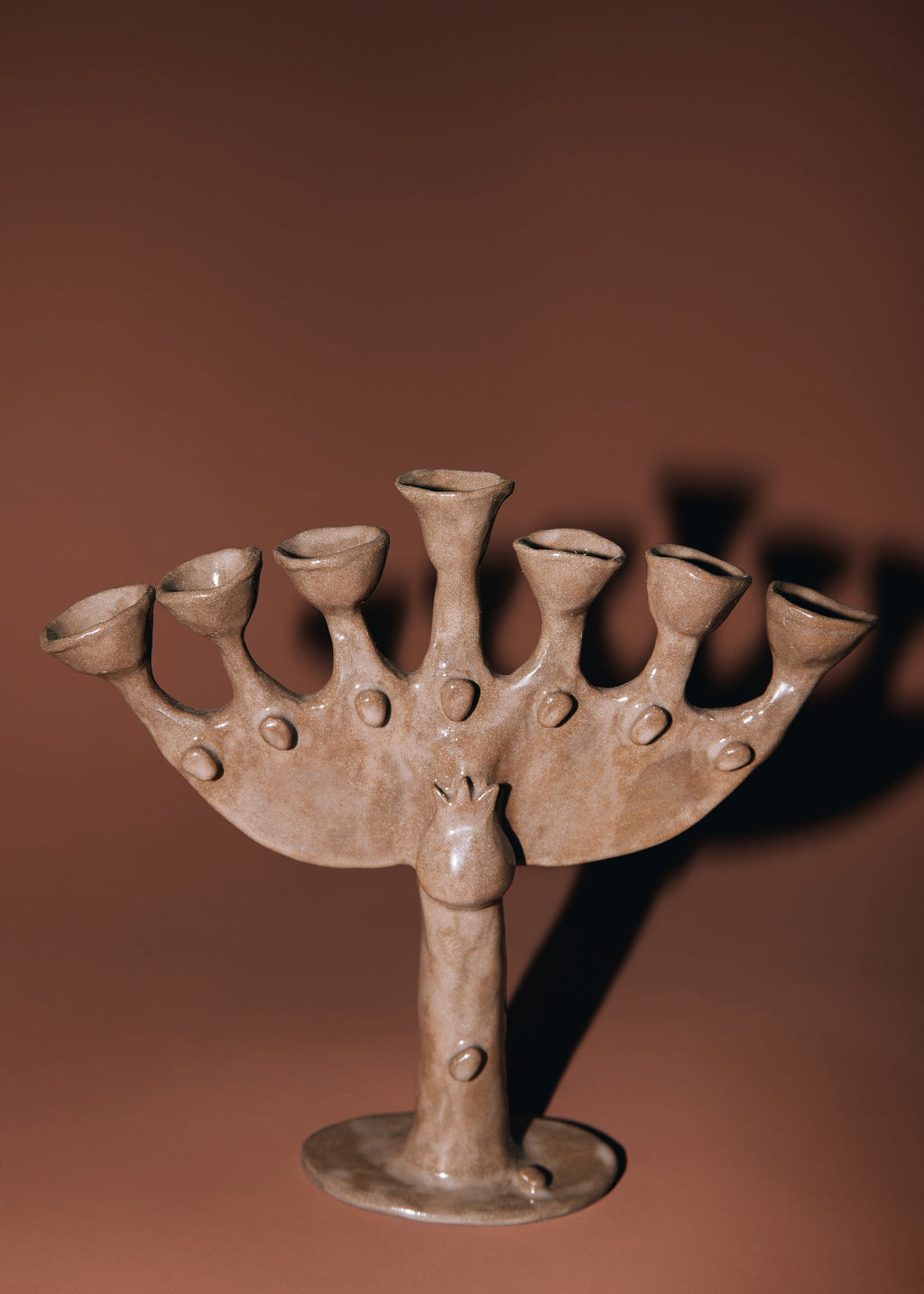 Menorah [Black Chamotte]