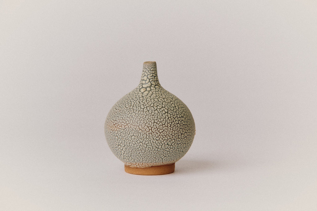 Small Volcanic Vessel with Narrow Neck