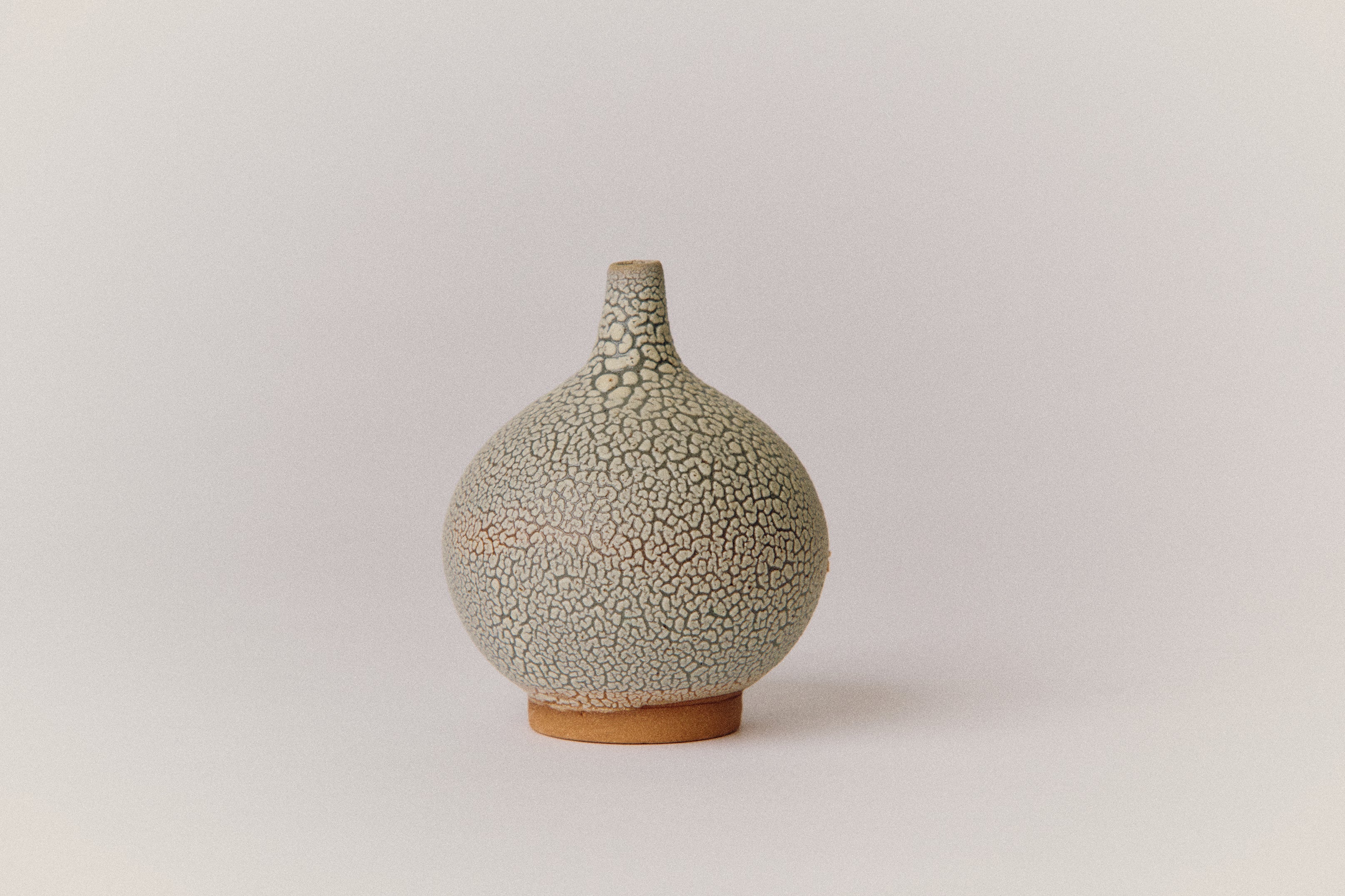 Small Volcanic Vessel with Narrow Neck